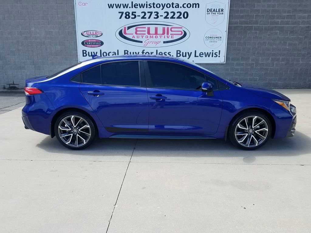 Certified 2022 Toyota Corolla SE with VIN 5YFS4MCE9NP130870 for sale in Kansas City
