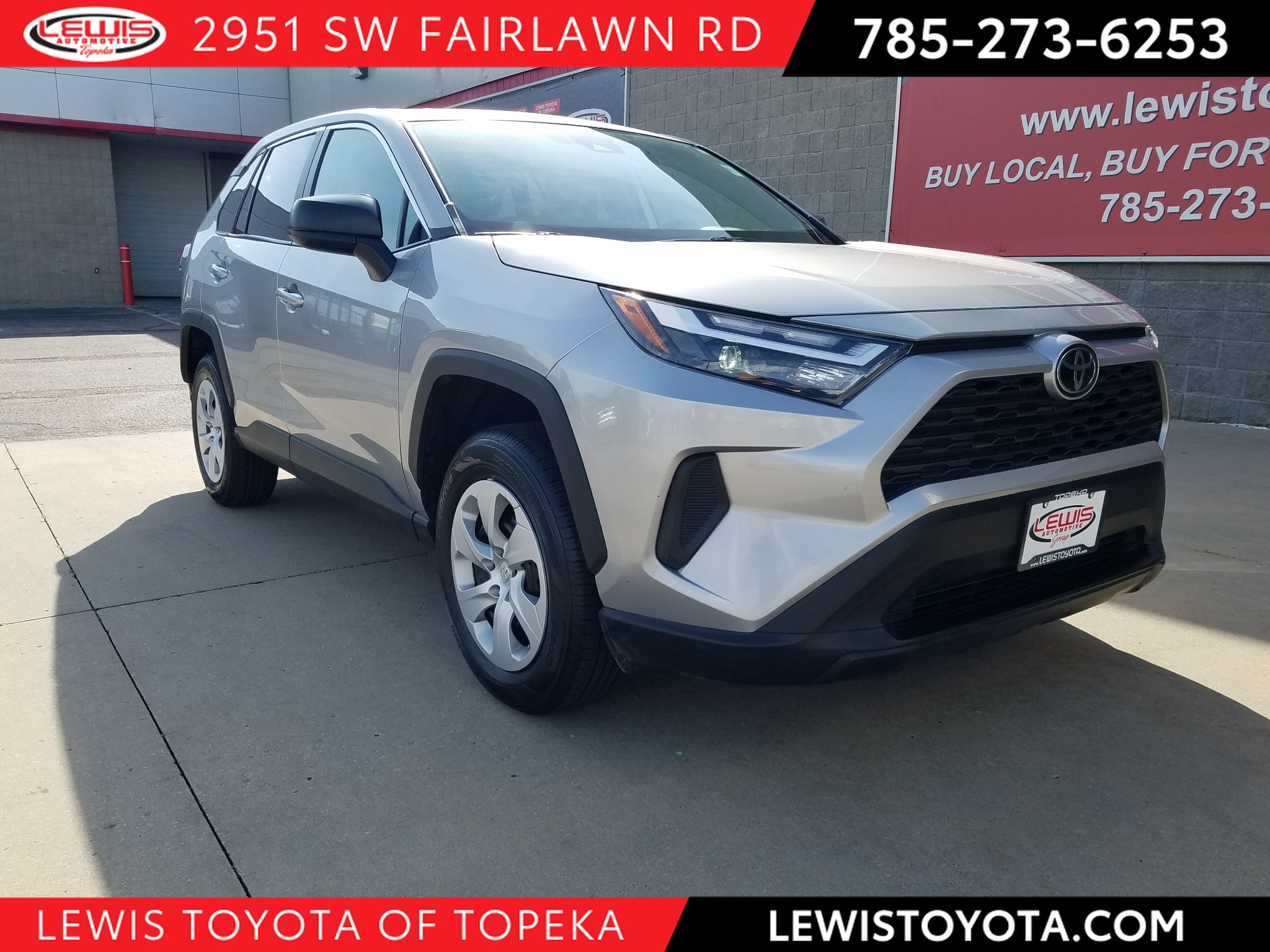 Used 2025 Toyota RAV4 LE with VIN 2T3F1RFV8SC526973 for sale in Kansas City