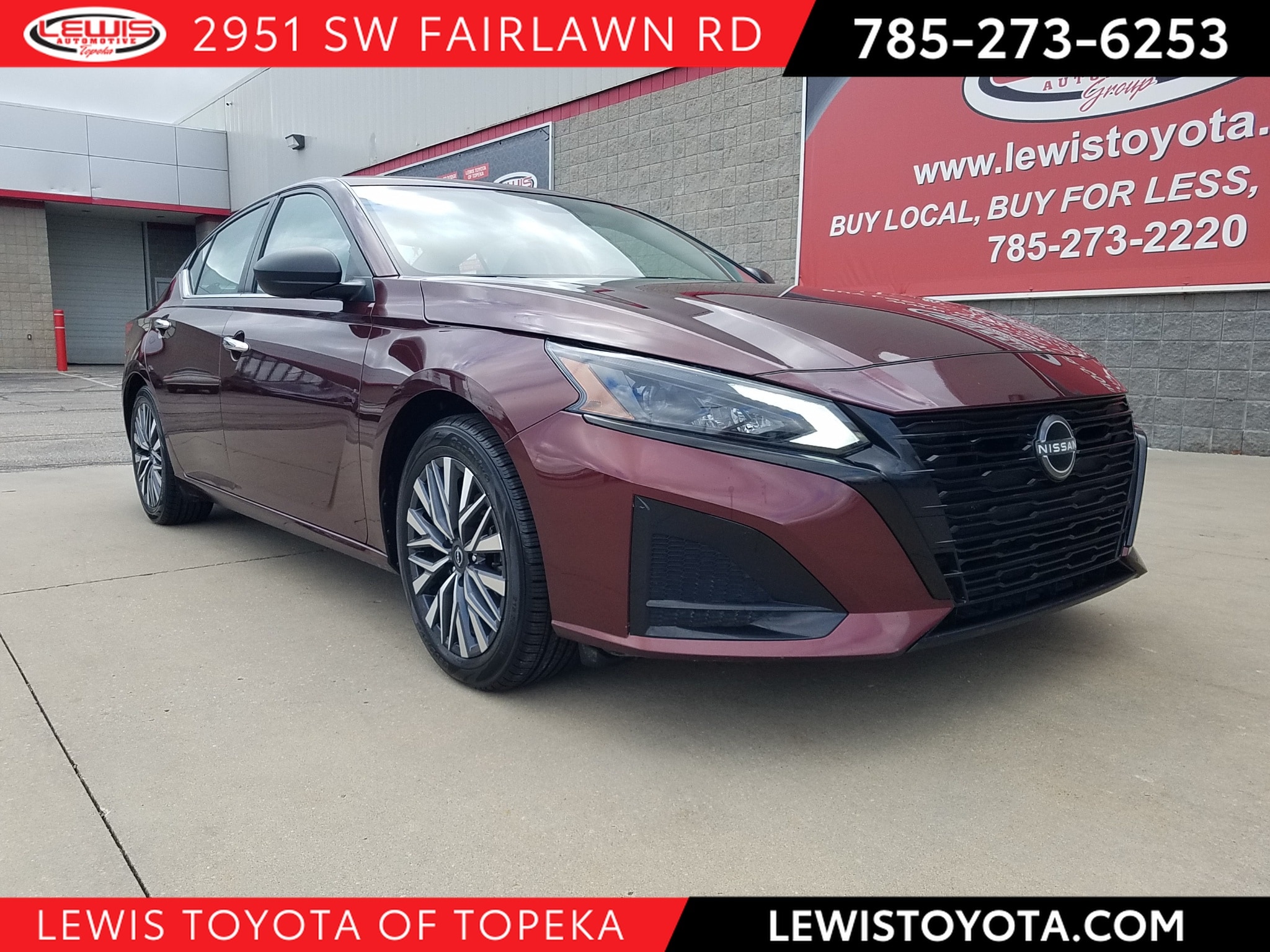 Used 2025 Nissan Altima SV with VIN 1N4BL4DVXSN380196 for sale in Kansas City