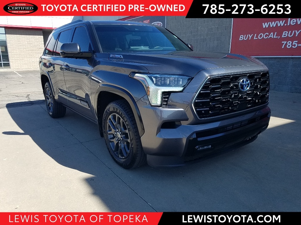 Certified 2023 Toyota Sequoia Platinum with VIN 7SVAAABA5PX002296 for sale in Kansas City