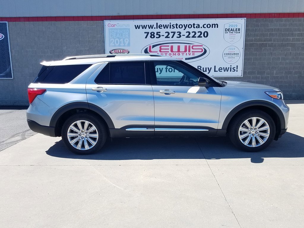 Used 2021 Ford Explorer Limited with VIN 1FM5K8FW9MNA09424 for sale in Topeka, KS