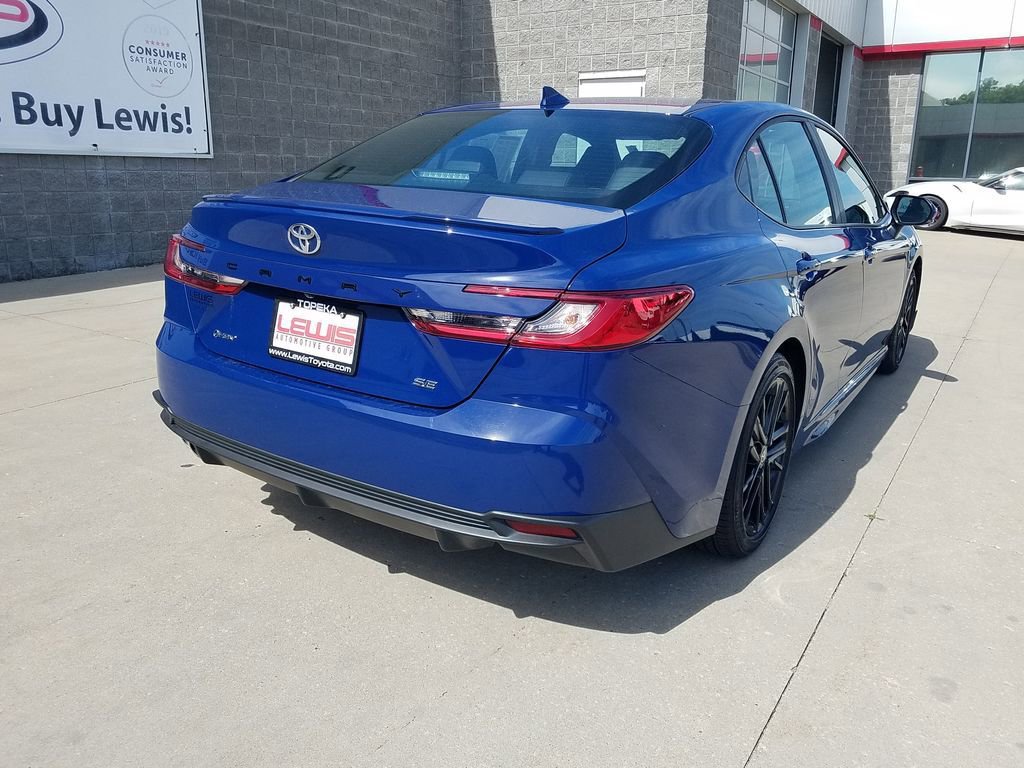 Certified 2025 Toyota Camry SE with VIN 4T1DAACK5SU047615 for sale in Kansas City