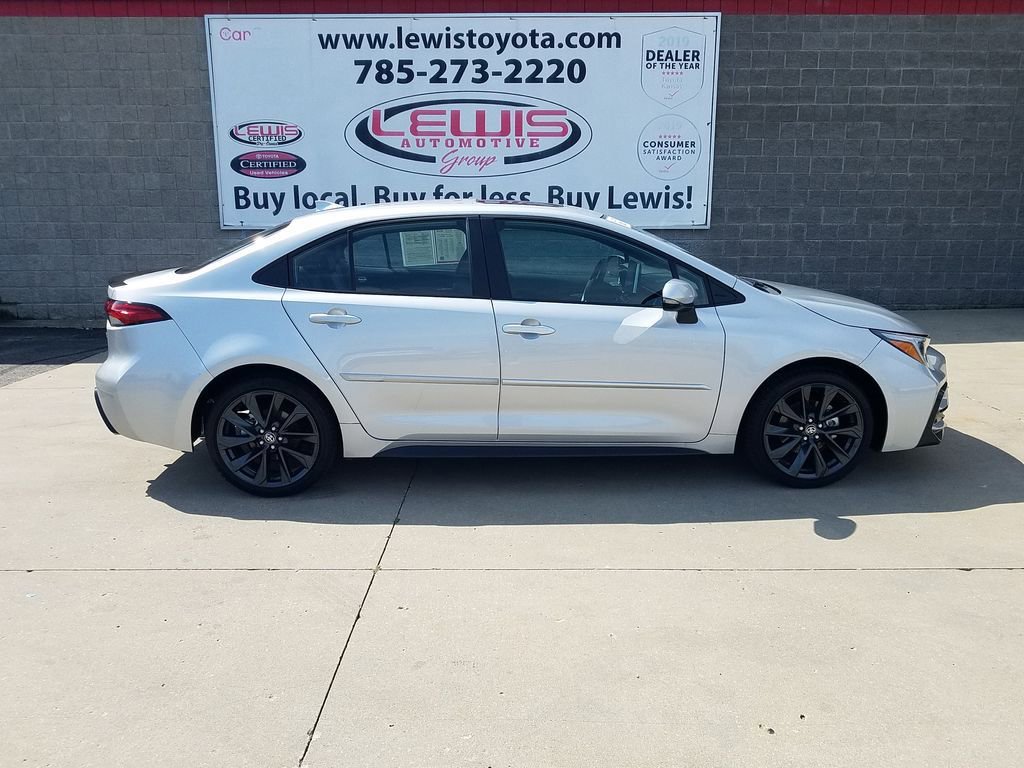 Certified 2025 Toyota Corolla XSE with VIN 5YFT4MCEXSP217693 for sale in Kansas City