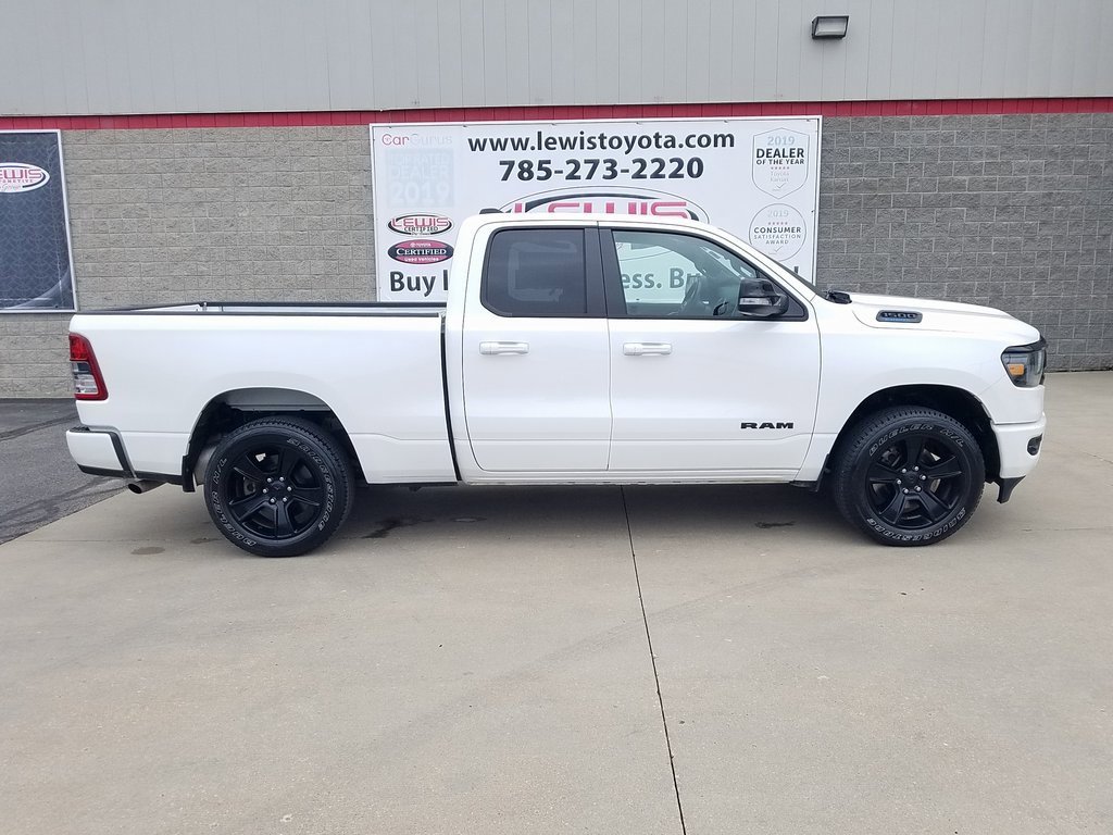 Used 2022 RAM Ram 1500 Pickup Big Horn/Lone Star with VIN 1C6RRFBG2NN351584 for sale in Topeka, KS