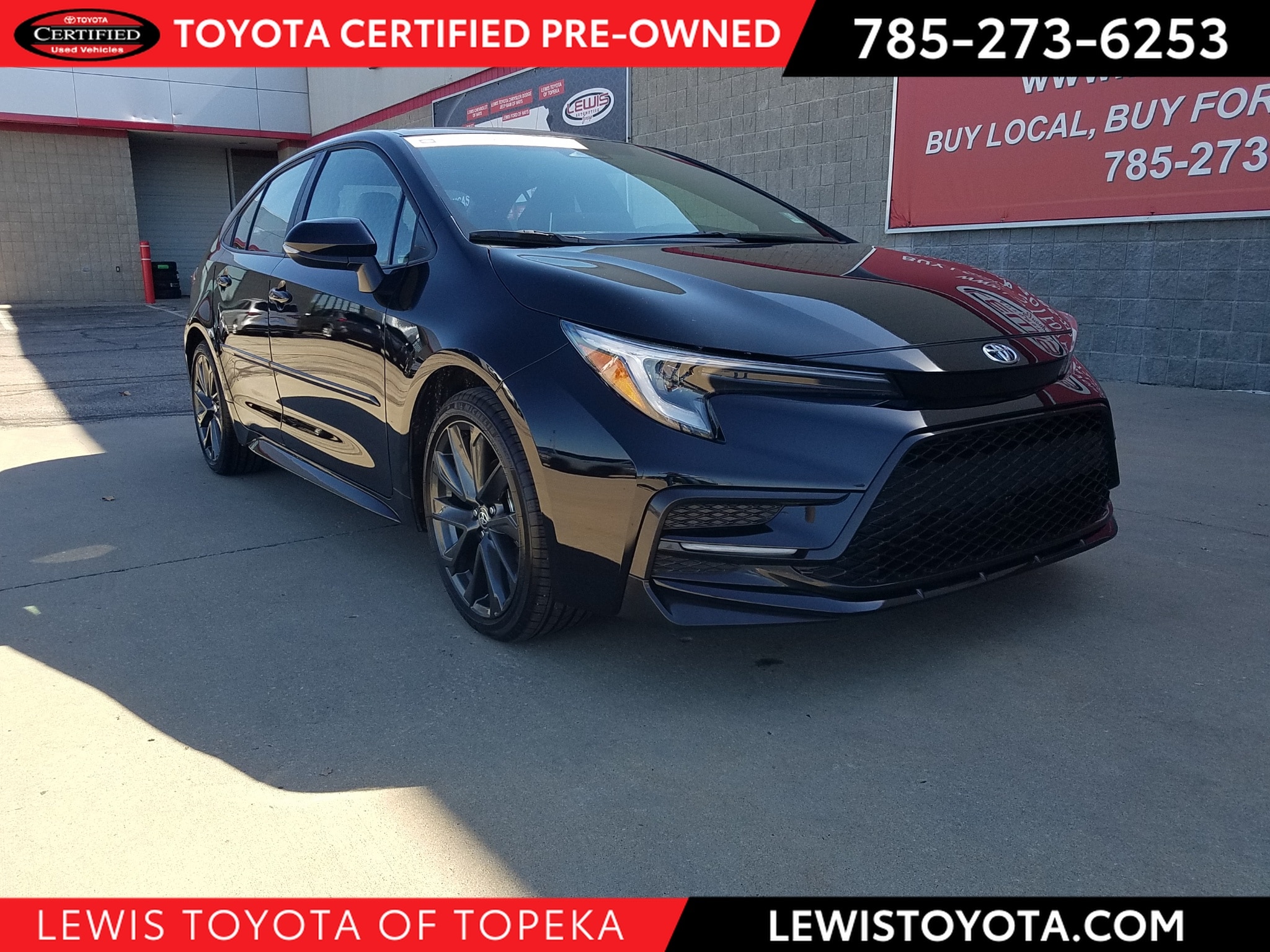 Certified 2025 Toyota Corolla SE with VIN 5YFP4MCE3SP234529 for sale in Kansas City