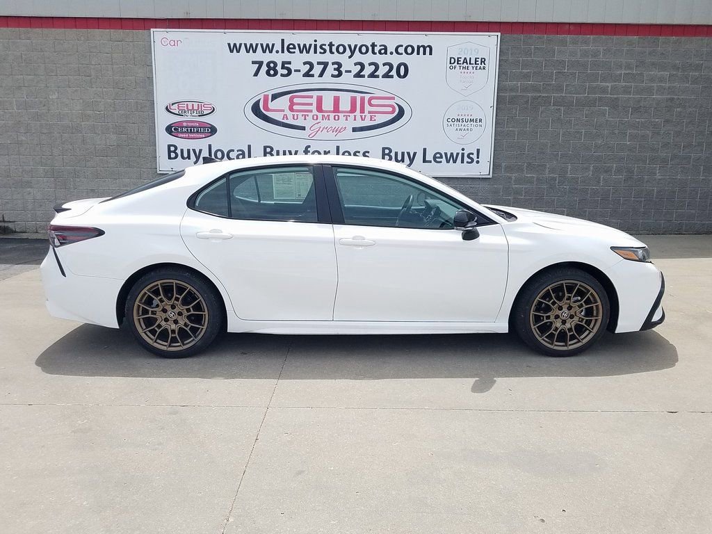 Certified 2024 Toyota Camry SE Nightshade with VIN 4T1T11AK1RU251112 for sale in Kansas City