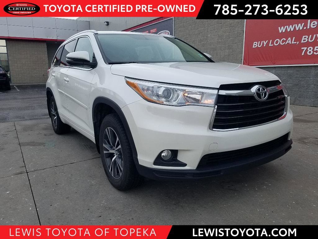 Certified 2016 Toyota Highlander XLE V6 SUV