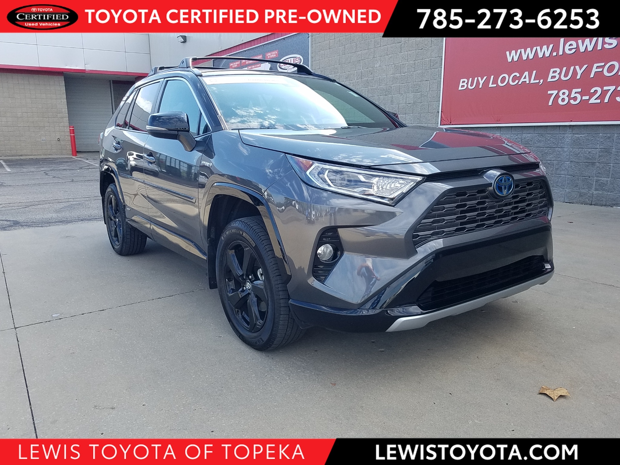 Certified 2021 Toyota RAV4 XSE with VIN 2T3E6RFV4MW007921 for sale in Kansas City