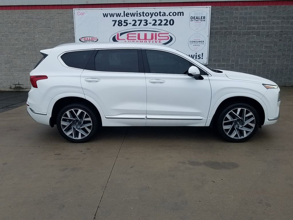 Used 2022 Hyundai Santa Fe Calligraphy with VIN 5NMS5DAL4NH402296 for sale in Kansas City