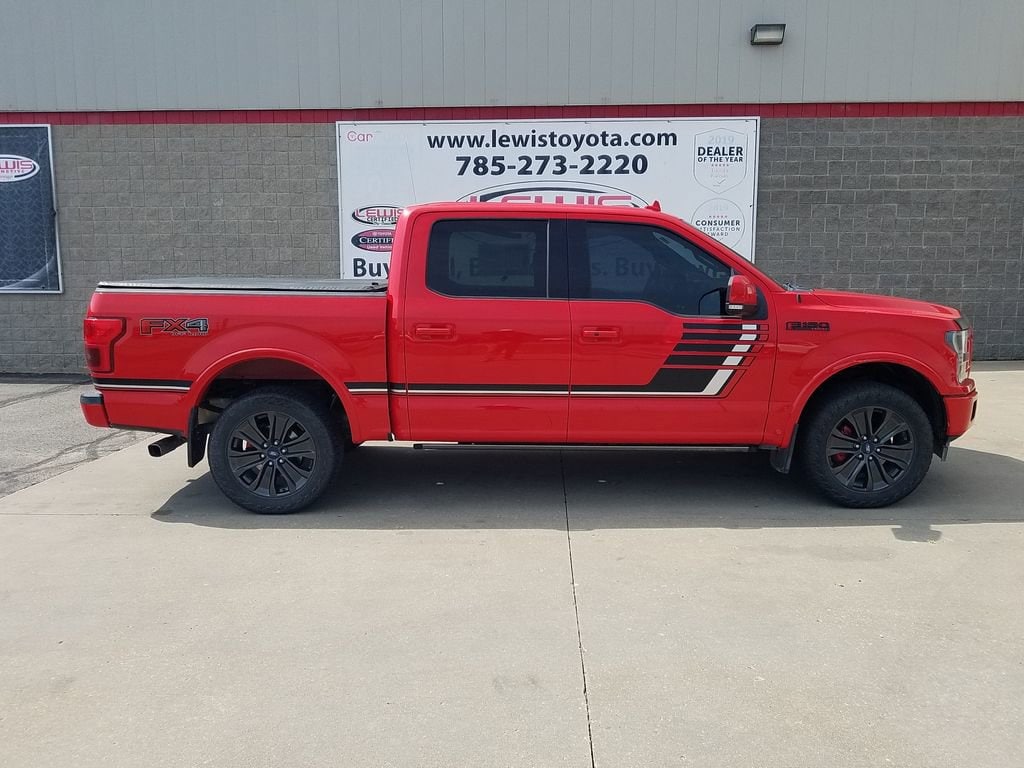 Used 2018 Ford F-150 Lariat with VIN 1FTEW1E50JFB95837 for sale in Kansas City