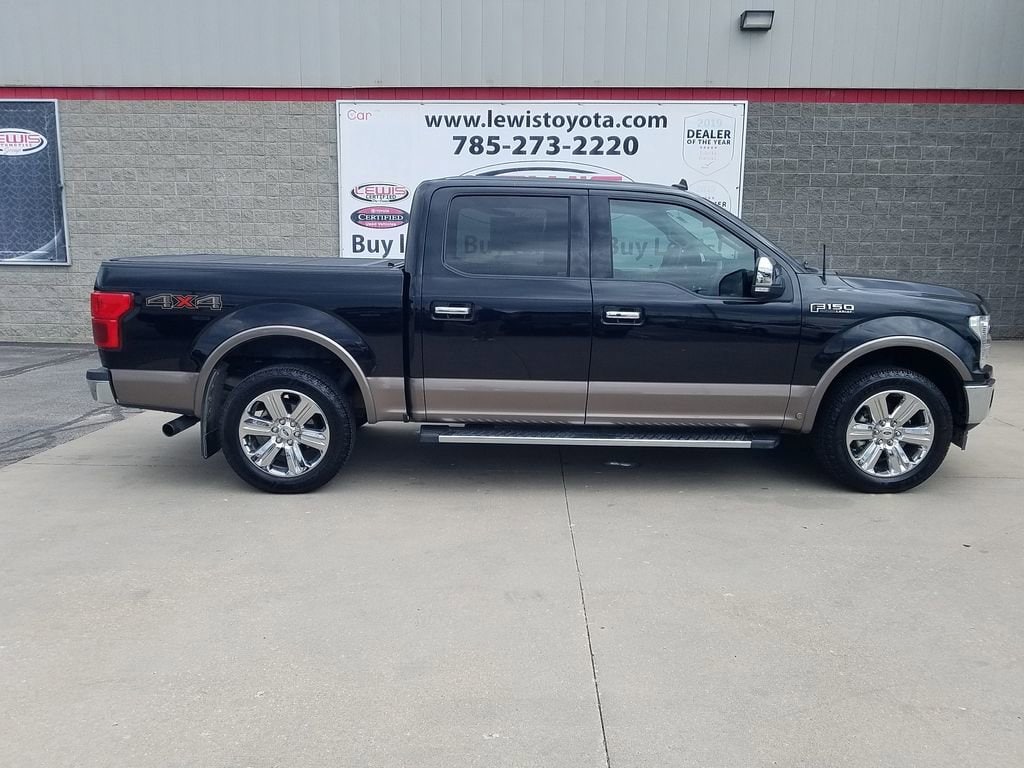 Used 2019 Ford F-150 Lariat with VIN 1FTEW1E47KKC10687 for sale in Kansas City