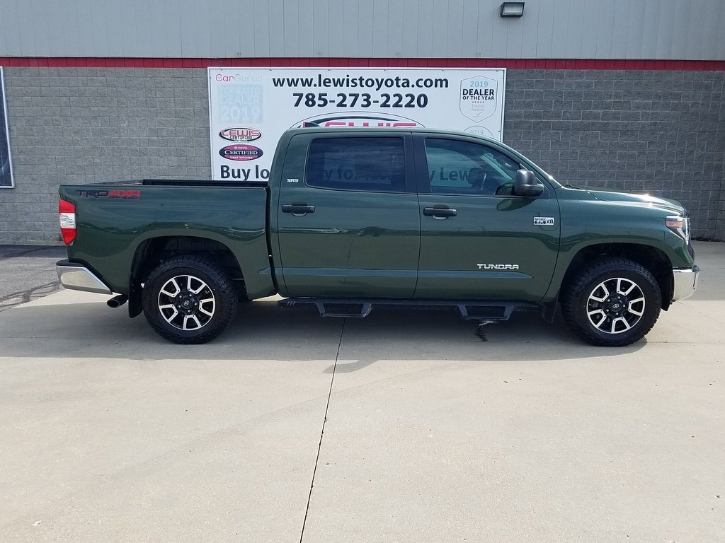 Used 2021 Toyota Tundra SR5 with VIN 5TFDY5F12MX994283 for sale in Topeka, KS