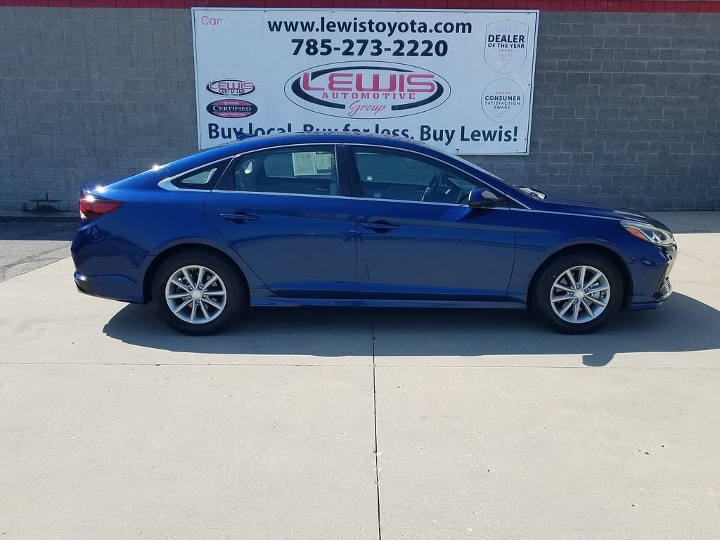 Used 2018 Hyundai Sonata Eco with VIN 5NPE24AA7JH684337 for sale in Kansas City