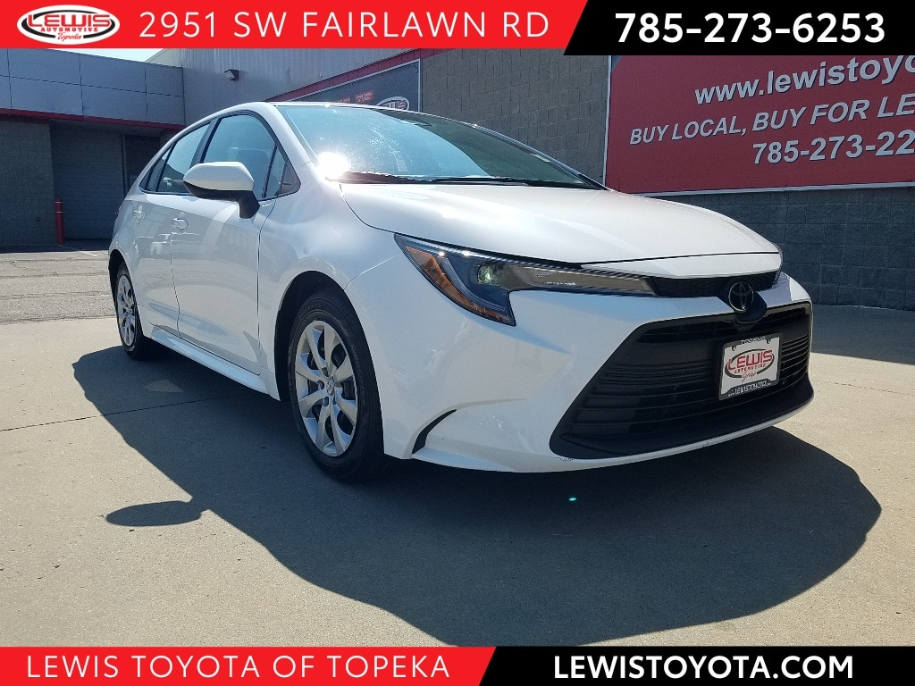 Used 2025 Toyota Corolla LE with VIN 5YFB4MDE5SP266567 for sale in Kansas City