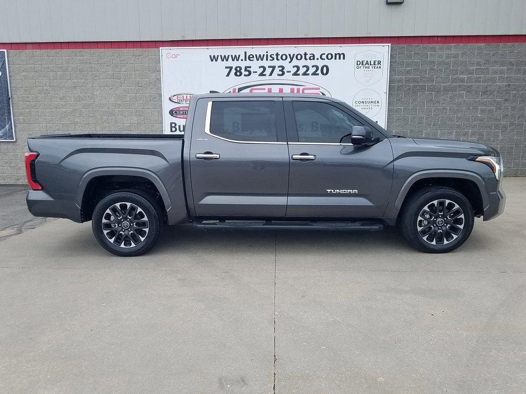 Certified 2024 Toyota Tundra Limited with VIN 5TFJA5DB2RX176756 for sale in Kansas City