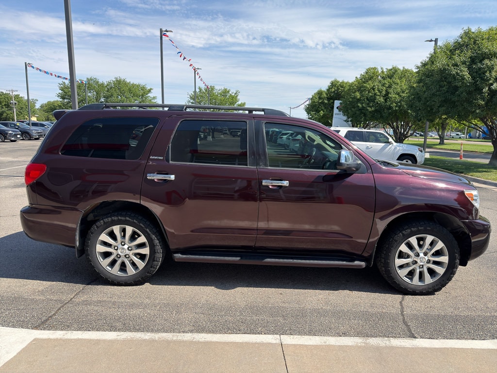 Used 2014 Toyota Sequoia Limited with VIN 5TDJW5G13ES101083 for sale in Dodge City, KS