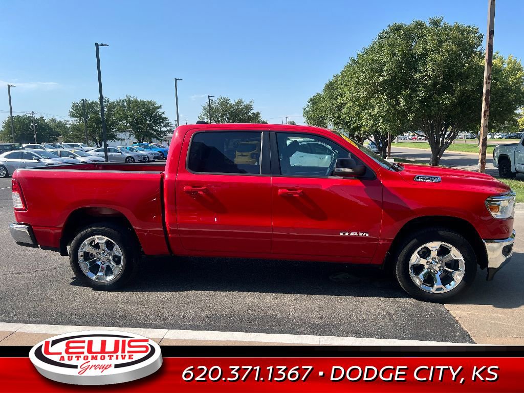 Used 2022 RAM Ram 1500 Pickup Big Horn/Lone Star with VIN 1C6SRFFTXNN417114 for sale in Dodge City, KS