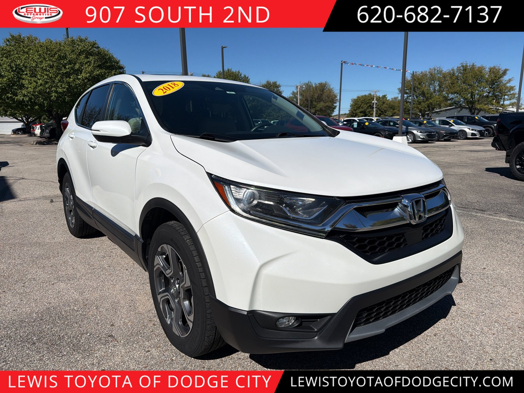 Used 2019 Honda CR-V EX-L with VIN 5J6RW2H89KL018410 for sale in Dodge City, KS