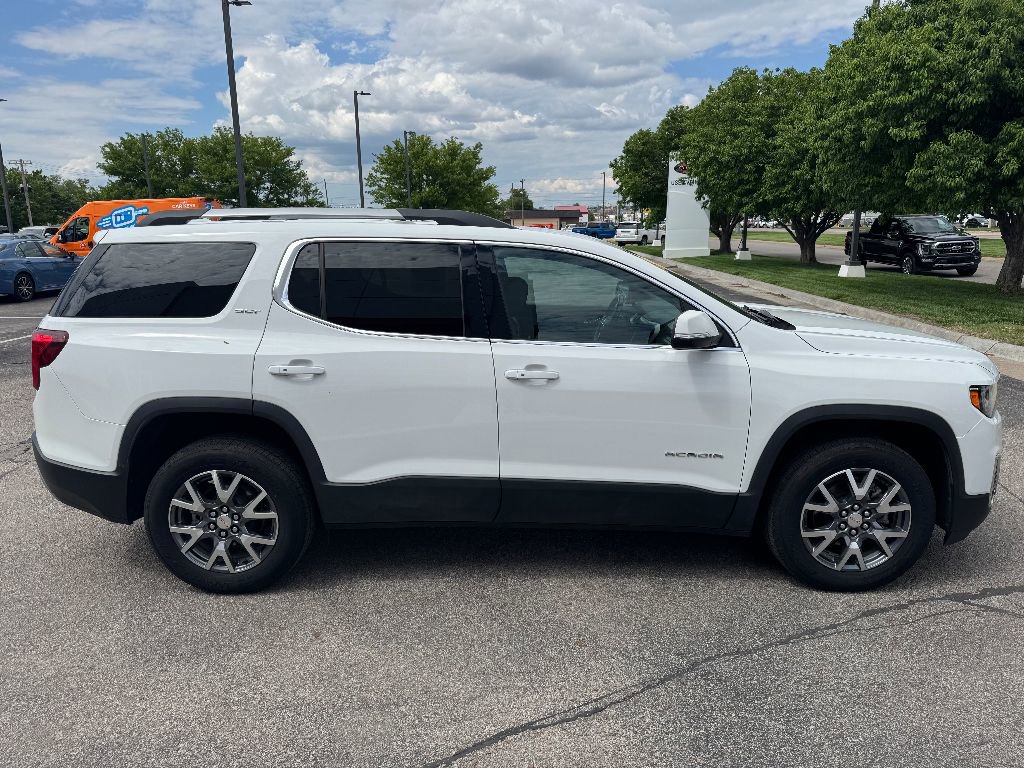 Used 2023 GMC Acadia SLT with VIN 1GKKNUL48PZ207438 for sale in Dodge City, KS