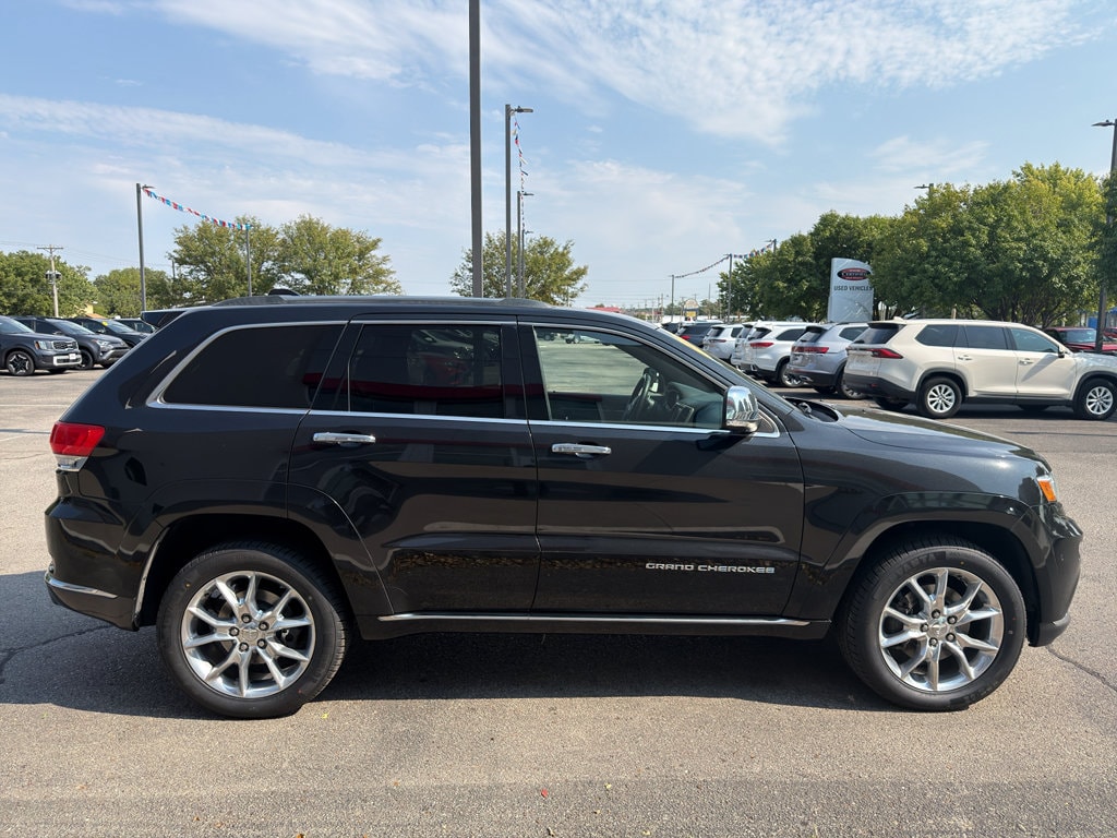 Used 2015 Jeep Grand Cherokee Summit with VIN 1C4RJFJT8FC909918 for sale in Hays, KS