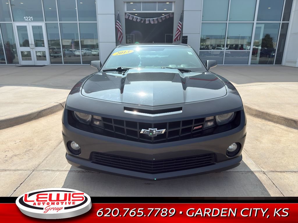 Used 2013 Chevrolet Camaro 2SS with VIN 2G1FK1EJ6D9186370 for sale in Garden City, KS