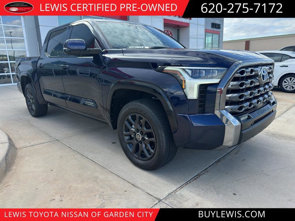Used 2024 Toyota Tundra Hybrid Platinum Truck CrewMax