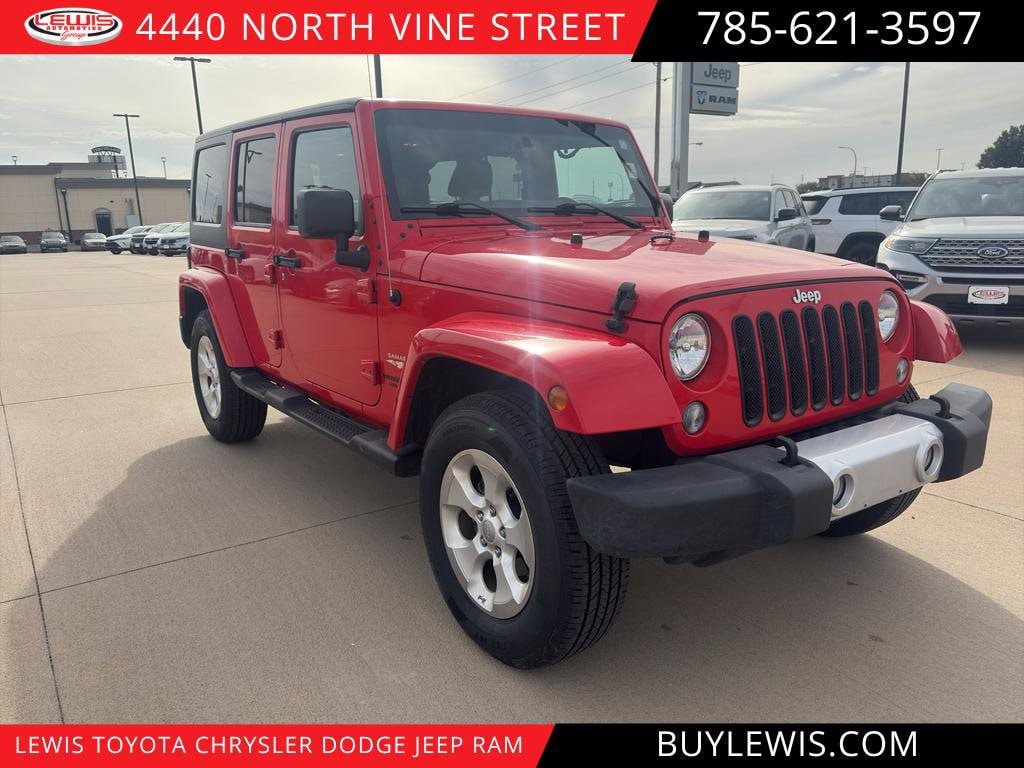 Used 2015 Jeep Wrangler Sahara Sport Utility