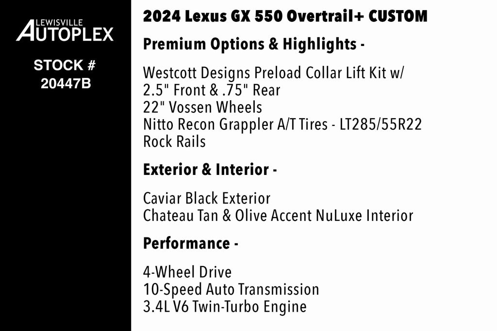 Used 2024 Lexus GX 550 Premium SUV