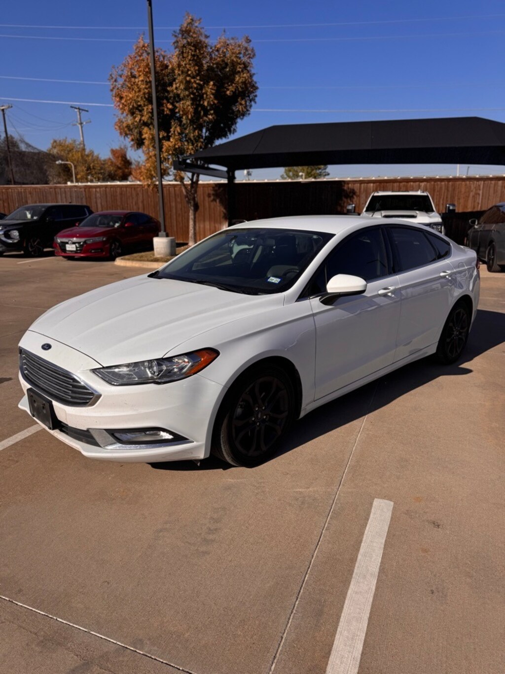 Used 2018 Ford Fusion SE Sedan