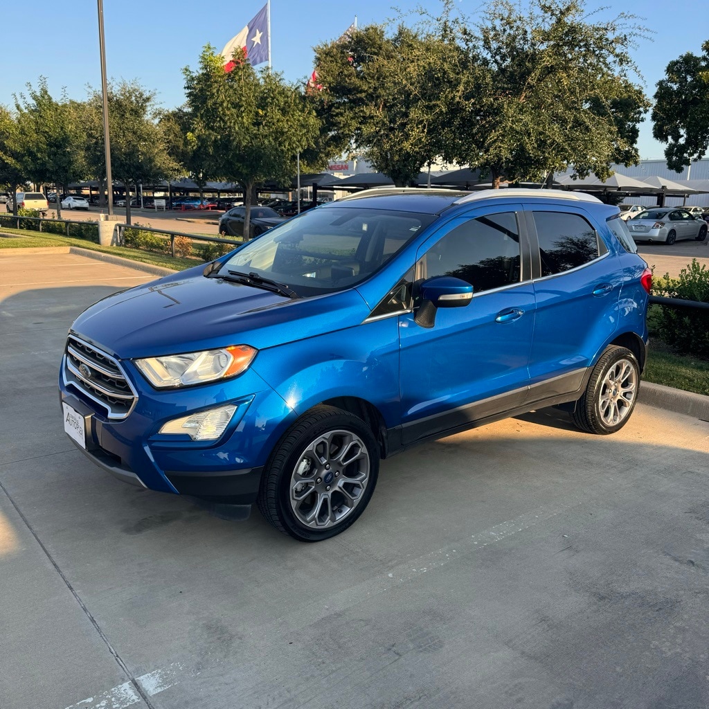 Used 2018 Ford Ecosport Titanium with VIN MAJ6P1WLXJC172149 for sale in Lewisville, TX