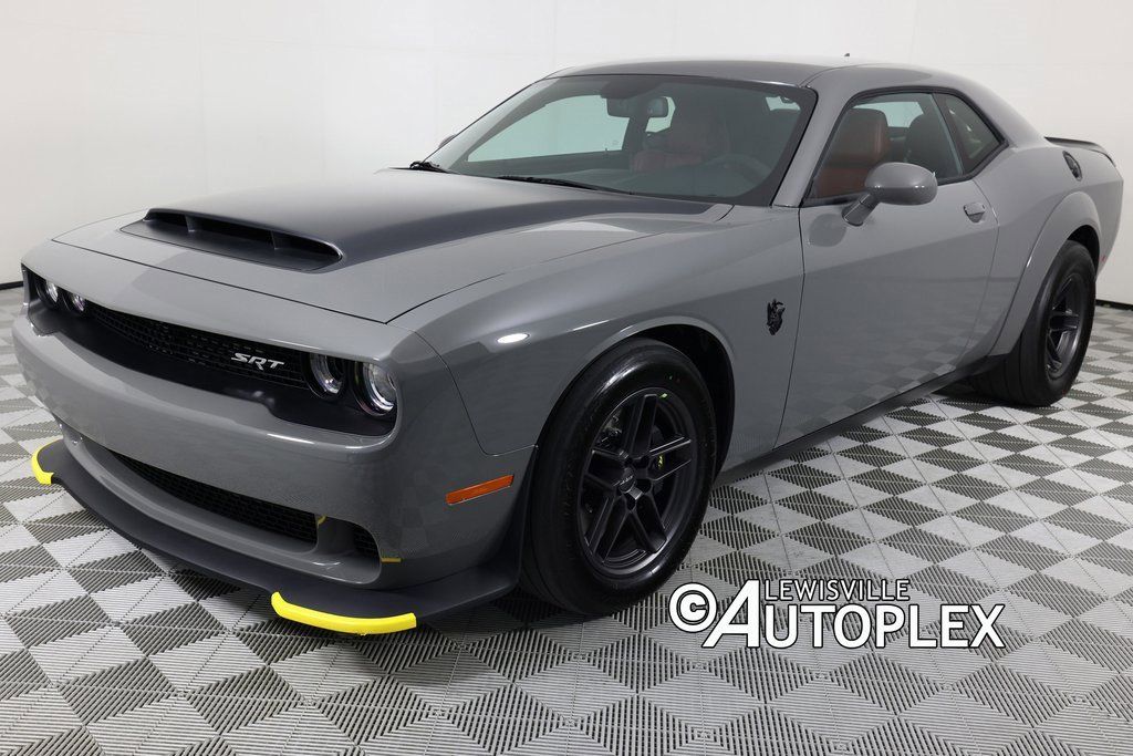 デビルボマーキッドグレーL Used 2023 Dodge Challenger For Sale at Lewisville Autoplex