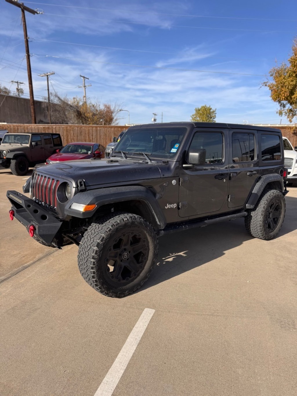 Used 2018 Jeep Wrangler Unlimited Sport S SUV