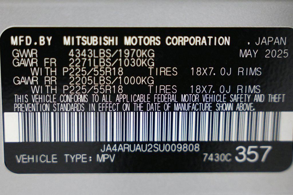 2025 Mitsubishi Outlander Sport ES - Photo 37