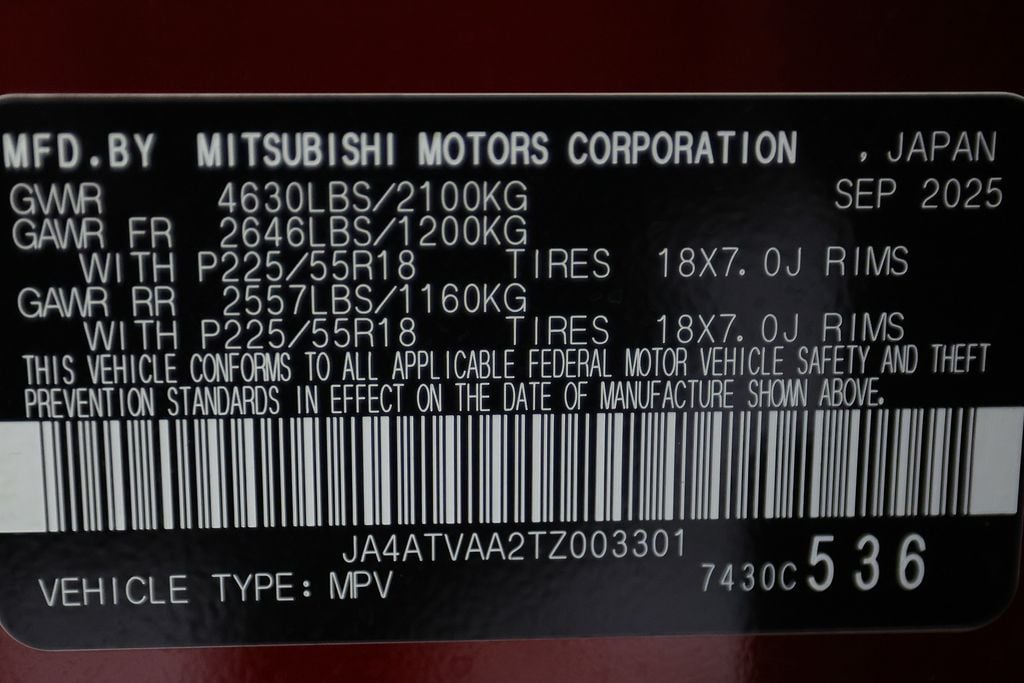 2026 Mitsubishi Eclipse Cross LE - Photo 43