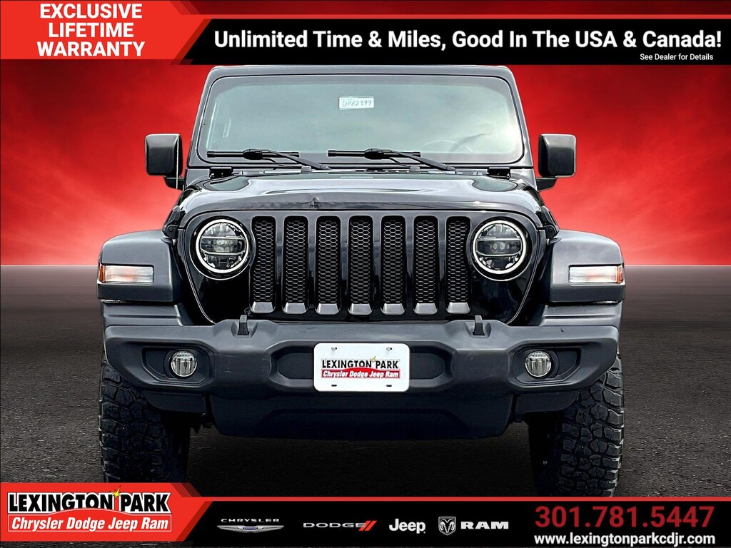 Used 2020 Jeep Wrangler Unlimited Willys Willys 4x4