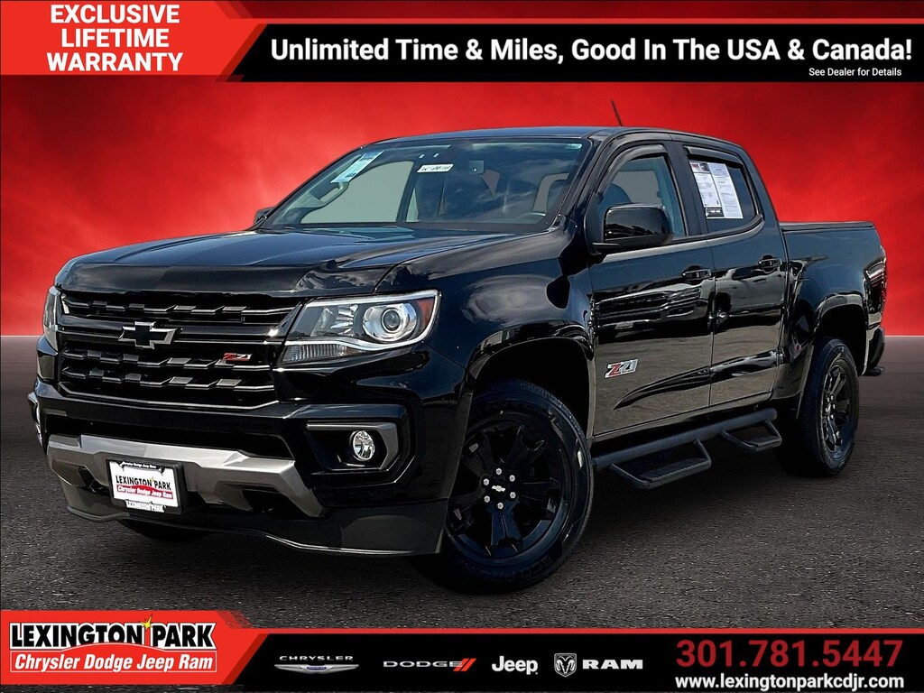 Used 2021 Chevrolet Colorado 4WD Z71 4WD Crew Cab 128 Z71