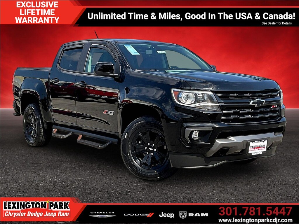 Used 2021 Chevrolet Colorado 4WD Z71 4WD Crew Cab 128 Z71