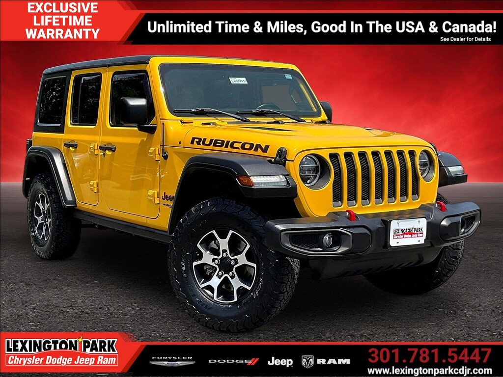 Used 2021 Jeep Wrangler Unlimited Rubicon Unlimited Rubicon 4x4
