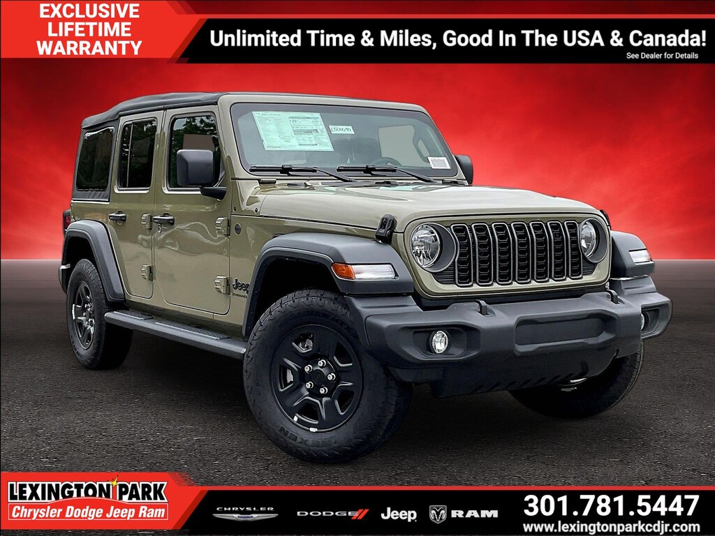 New 2026 Jeep Wrangler Sport Sport 4x4