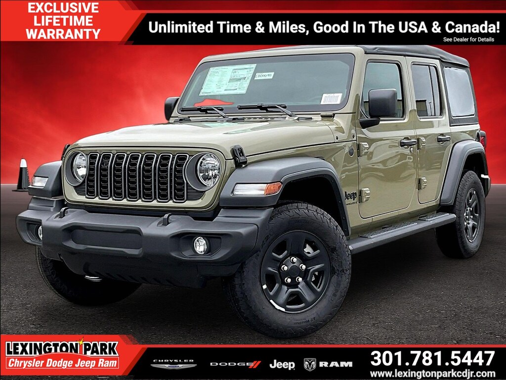New 2026 Jeep Wrangler Sport Sport 4x4