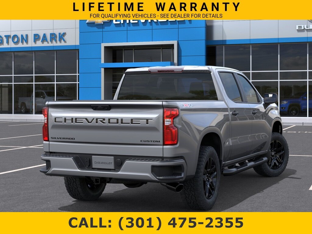 New 2026 Chevrolet Silverado 1500 Custom 4WD Crew Cab 147 Custom