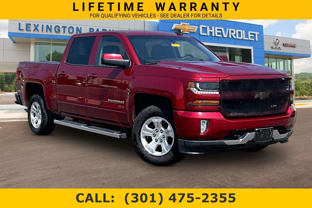 Used 2018 Chevrolet Silverado 1500 LT 4WD Crew Cab 143.5 LT w/2LT