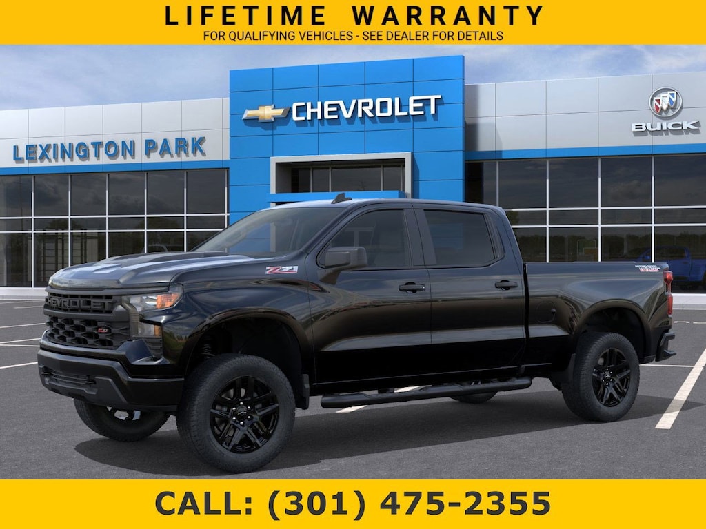 New 2026 Chevrolet Silverado 1500 Custom Trail Boss 4WD Crew Cab 157 Custom Trail Boss