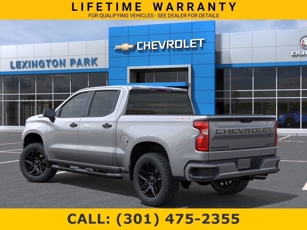 New 2026 Chevrolet Silverado 1500 Custom 4WD Crew Cab 147 Custom