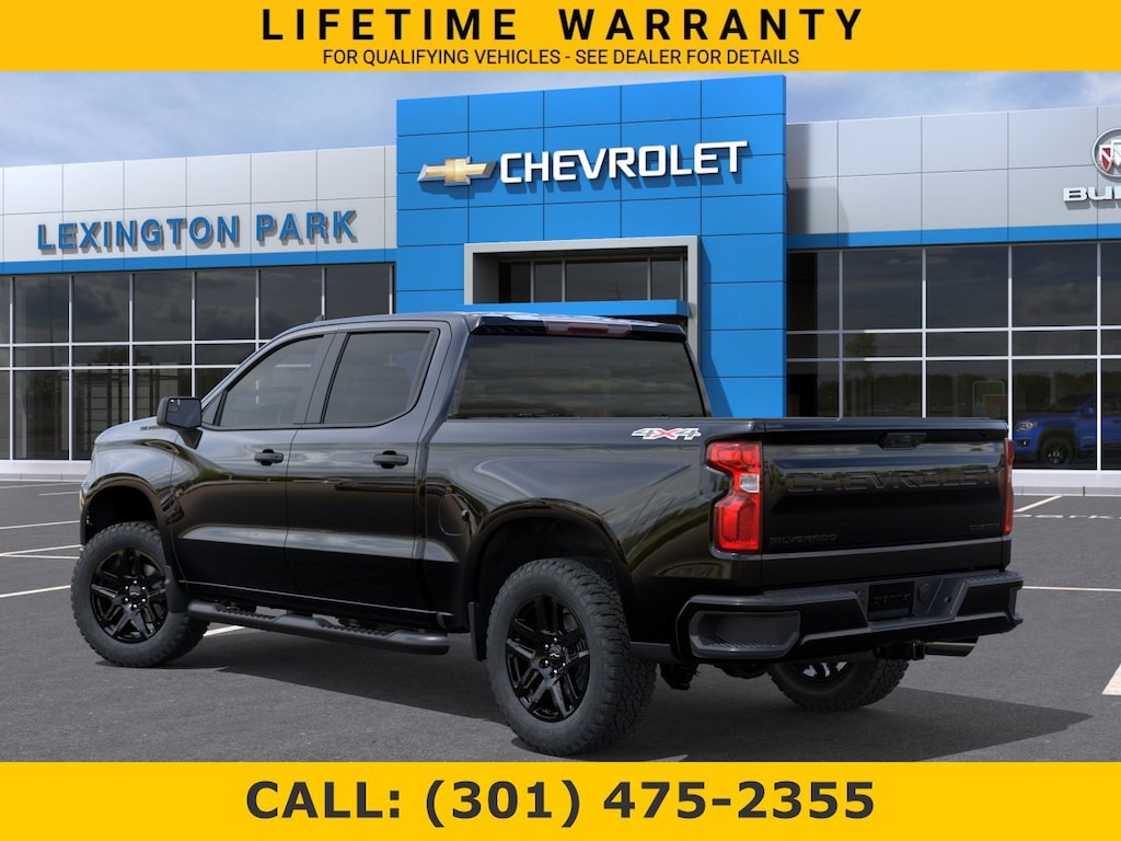 New 2026 Chevrolet Silverado 1500 Custom 4WD Crew Cab 147 Custom