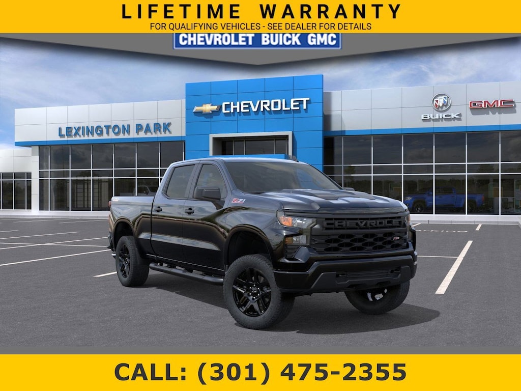 New 2026 Chevrolet Silverado 1500 Custom Trail Boss 4WD Crew Cab 157 Custom Trail Boss