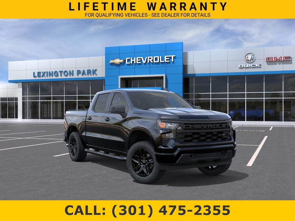 New 2026 Chevrolet Silverado 1500 Custom 4WD Crew Cab 147 Custom