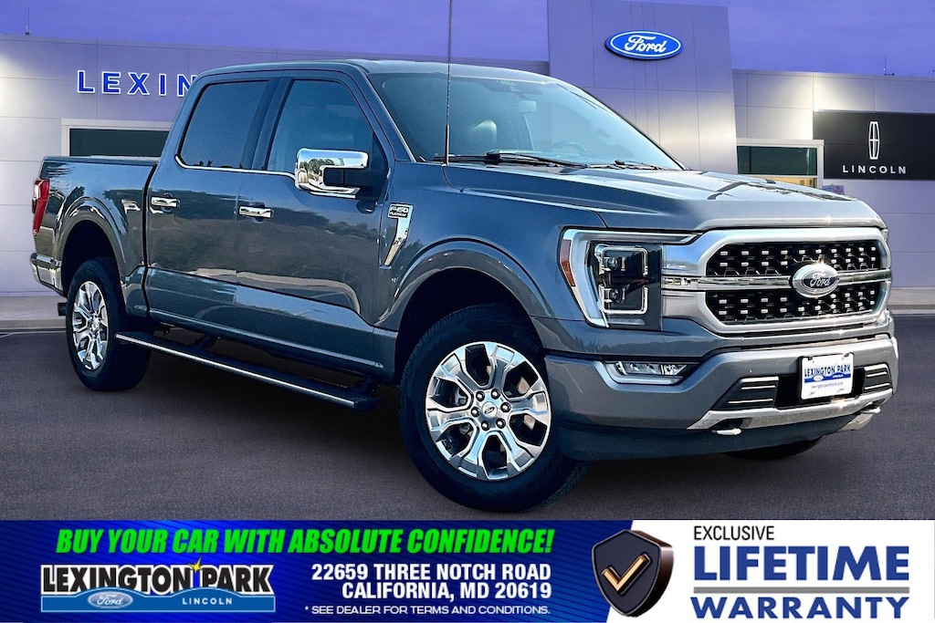 Used 2021 Ford F-150 Platinum Platinum 4WD SuperCrew 5.5 Box