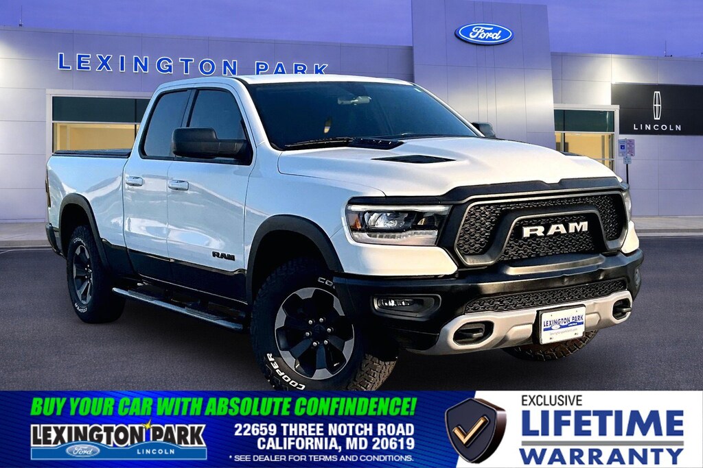 Used 2019 Ram 1500 Rebel Rebel 4x4 Quad Cab 64 Box