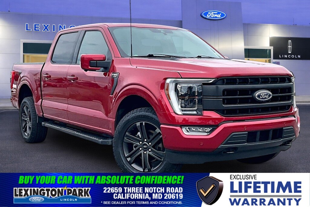 Used 2021 Ford F-150 LARIAT LARIAT 4WD SuperCrew 5.5 Box
